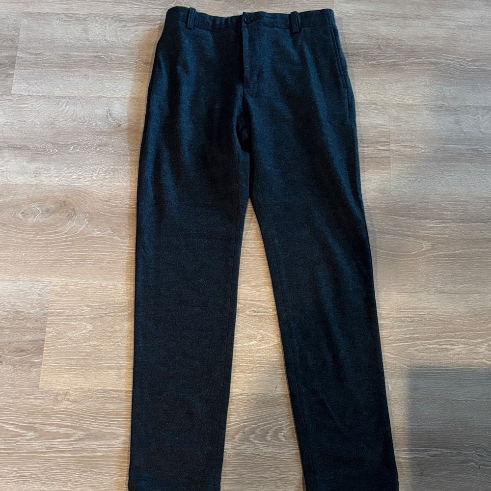 Vince Men's Charcoal Dress Pants